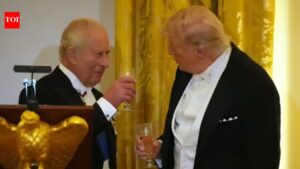 King Charles wraps up 4-day historic US visit with White House farewell, Virginia stop