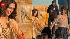 Deepika Padukone flaunts her pregnancy glow as she joins Shah Rukh Khan on ‘King’ sets in South Africa – PICS﻿ |