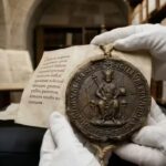 Lost for 40 years: 1,000-year-old royal seal of Edward the Confessor found in Paris | world news