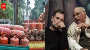 Pm Modi: Congress hits out at PM Modi over Rs 993 commercial LPG hike, calls him ‘inflation man’. India News