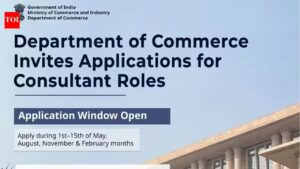 Department Of Commerce Recruitment 2026: ​DoC invites applications for Economics, Legal, Data Science and Management roles; check details and direct link here
