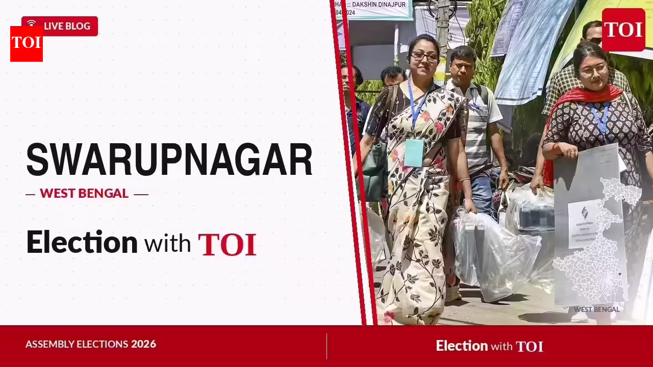 Swarupnagar election results 2026: TMC MLA Bina Mondal seeks re-election against BJP’s Tarak Saha. India News