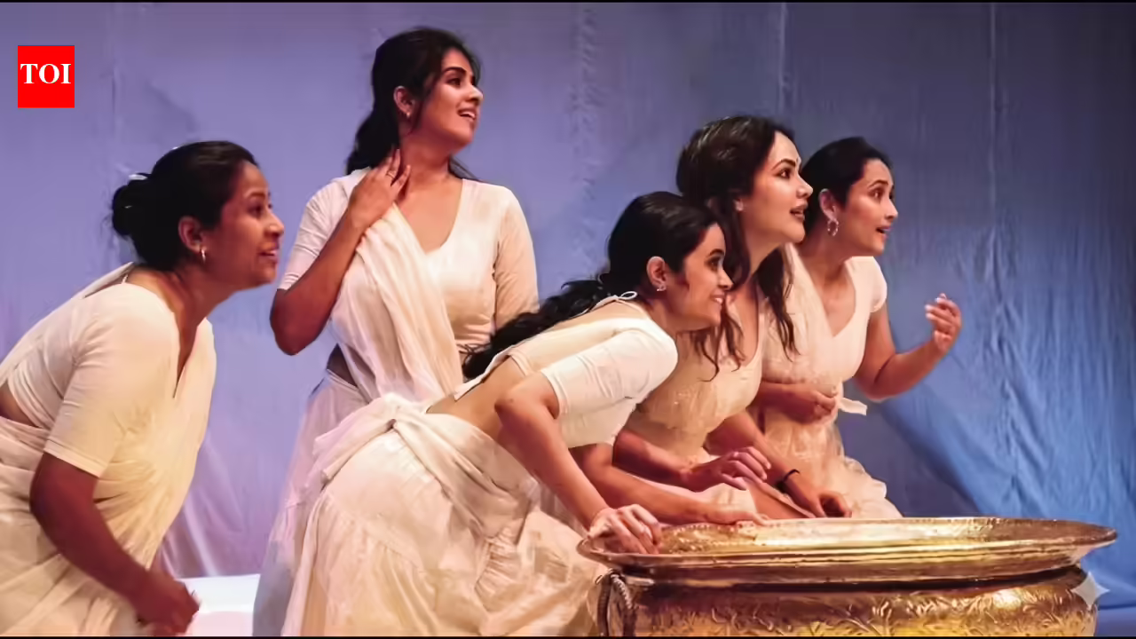 Theater review: Ambaa reclaims women’s agency, voice using satire | Delhi News