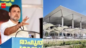 Evening news wrap: Rahul attacks Center over inflation; Noida int’l airport to begin flight ops from June 15 & more | India News