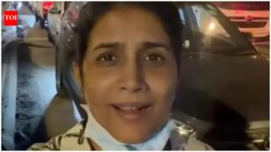 Sonali Kulkarni shares ‘scary’ experience of being stranded for 5 hours on Mumbai-Pune route.