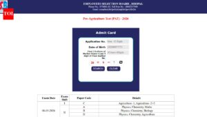 MPESB PAT admit card 2026 released at esb.mp.gov.in: Direct link to download hall tickets here