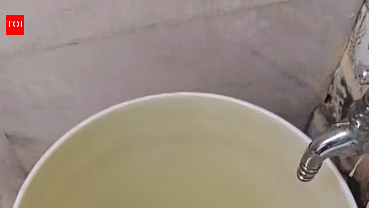 Yellow tap water raises concerns in parts of Jaipur. Jaipur News