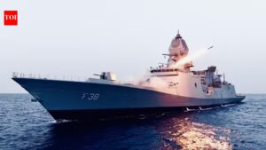 Navy gets delivery of stealth frigate Mahendragiri from Mazagaon Shipyard; warship equipped with BrahMoS, Barak-8 missiles