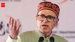 Jammu and Kashmir: CM Omar Abdullah denies plan to drop Urdu in revenue jobs, slams PDP over ‘lies’. India News