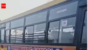 Girl (7) run over by her own school bus in Greater Noida as she tries to cross road. Noida News