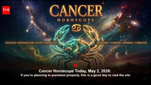 Cancer Horoscope Today, May 2, 2026: If you’re planning to purchase property, this is a good day to visit the site.