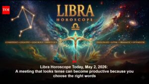 Libra Horoscope Today, May 2, 2026: A meeting that looks tense can become productive because you choose the right words