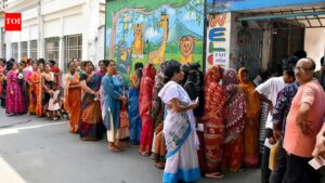 Repolling in 15 West Bengal booths after EVM tampering claims – full list | India News
