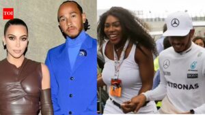 Serena Williams appears for Lewis Hamilton at Miami Grand Prix while Kim Kardashian’s absence fuels fresh talk | International Sports News