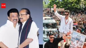 ‘A force to reckon with’: After exit polls hint at TVK surge, MK Stalin’s ally says Vijay’s party may spring surprises. chennai news