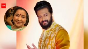 ‘Raja Shivaji’ star Riteish Deshmukh remembers Asha Bhosle: ‘She cooked my favorite dish for me’ | Hindi Movie News