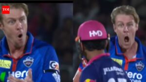Kyle Jamieson punished after intimidating send-off to Vaibhav Sooryavanshi. cricket news