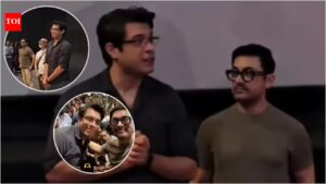 ‘Wo mujhe reply nahi karta’: Aamir Khan’s hilarious response to Junaid Khan’s female fan at ‘Ek Din’ event goes viral. Hindi Movie News