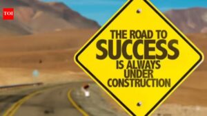 Personal Growth: Funny quote of the day: The road to success is always under construction