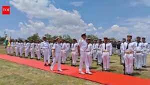 Navy Chief Admiral Tripathi visits Myanmar to deepen defense ties