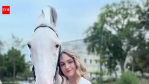 Maria Riabhoshapka speaks about kindness toward animals; Actress calls horses “Gentle and loving creatures” English Movie News