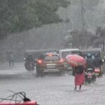 Heavy rain, hail bring relief to Tirupur. Coimbatore News