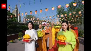 Processions, prayers mark Buddha Jayanti in Bodh Gaya. Patna News