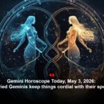 Gemini Horoscope Today, May 3, 2026: Married Geminis keep things cordial with their spouse