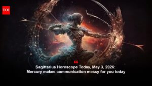 Sagittarius Horoscope Today, May 3, 2026: Mercury makes communication messy for you today
