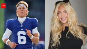 Jaxson Dart and girlfriend Marissa Ayers turn heads with stunning style at 2026 Kentucky Derby weekend | NFL News