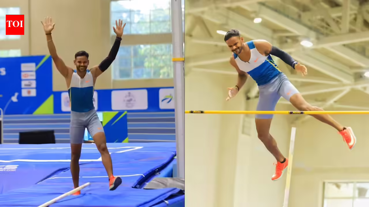 Pulled off train in January, Kuldeep Kumar breaks pole vault record five months later. More sports news