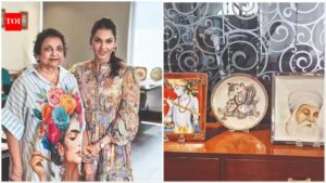 Isha Koppikar Hosts Mumbai Exhibition Showcasing Mother’s Porcelain Art Journey |
