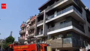 3am AC blast? Short circuit? No escape: How Delhi fire raced through locked, grilled flats, 9 burnt alive | Delhi News