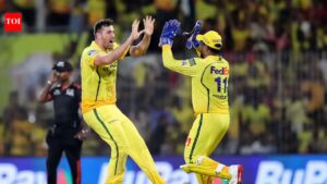 ‘Louder than premier league’: Jamie Overton in awe of Chepauk crowd as CSK crush MI | cricket news