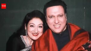Govinda: When Govinda danced with wife Sunita for the FIRST time and sealed it with kiss: ‘I didn’t dance with you just today’ Hindi Movie News