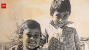 Akshaye Khanna Birthday: When Rahul Khanna shared DECADES OLD childhood picture with ‘Dhurandhar’ star Akshaye Khanna | Hindi Movie News