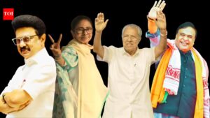 Assembly Election Results 2026: Assembly election results 2026: A defining test for BJP, Congress and regional satraps. India News