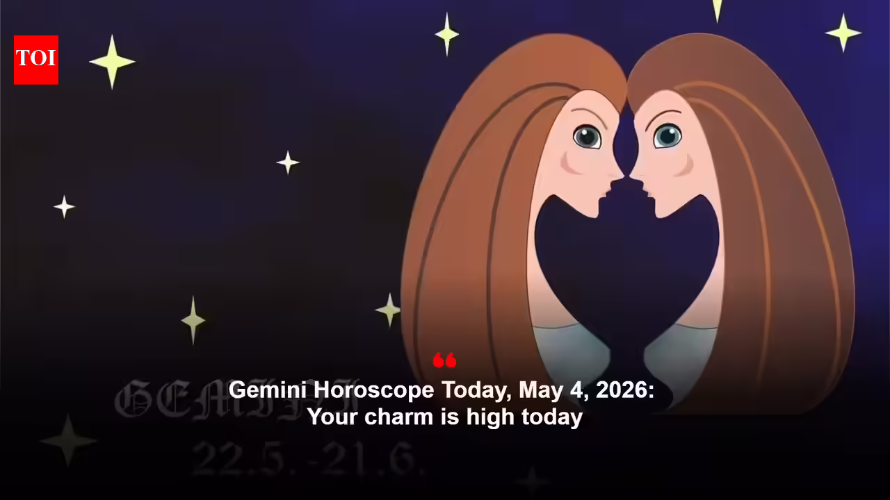 Gemini Horoscope Today, May 4, 2026: Your charm is high today