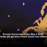 Scorpio Horoscope Today, May 4, 2026: Business persons will get more orders easily from different resources