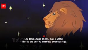 Leo Horoscope Today, May 4, 2026: This is the time to increase your savings