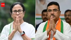 West Bengal polls: Breath held amid TMC-BJP brag & swag battle | Kolkata News
