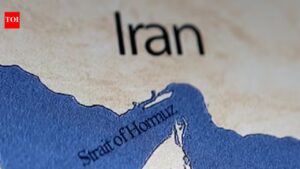 Tensions intensify at Strait: Cargo ship sailing near Hormuz attacked by Iran | India News