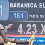 Baranica Elangovan clears 4.23m to better own pole vault national record | More sports news