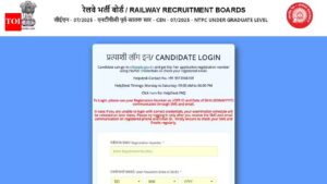 RRB NTPC UG admit card 2026 released for CBT-1 exams; download here