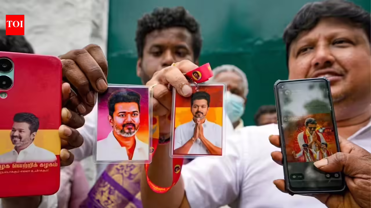 Vijay’s ‘whistle podu’ moment: TVK set to script first-day-first-show style sweep | chennai news