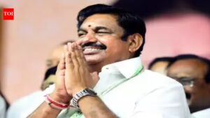 Tamil Nadu election results: AIADMK leads in 53 constituencies; EPS set to lose position as leader of the opposition. chennai news