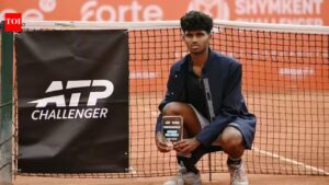 Manas Dhamne takes ‘confidence’ from first ATP Challenger final run and learnings for the future. tennis news