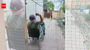 Bowling from wheelchair mom fuels cricketer’s success cricket news
