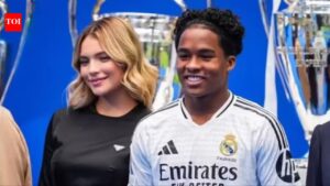 Endrick reveals wife Gabriely Miranda will decide his future after Lyon rise and Real Madrid struggles. International Sports News