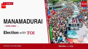 Manamadurai assembly polls 2026: TVK’s Elangovan D wins by 1,208 votes | India News